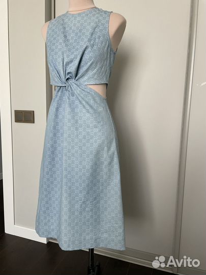 Джинсовое платье