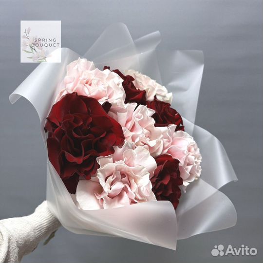 Букет цветы 101 роза