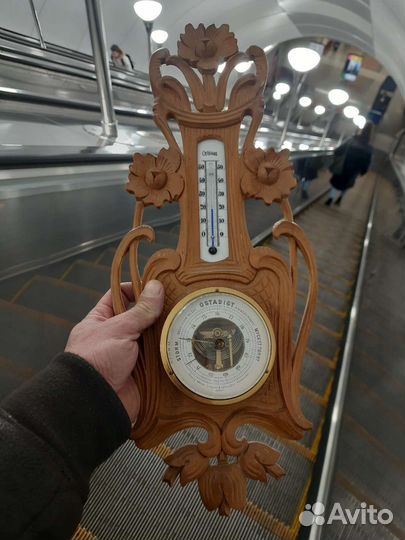 Старинный Антикварный Барометр Стол Письменный