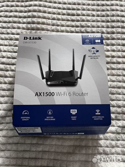 Wi-Fi роутер D-Link DIR-X1530