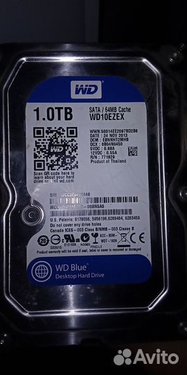 Жёсткий диск Western Digital WD Blue 1 TB