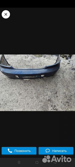 Бампер передний и задний киа spectra