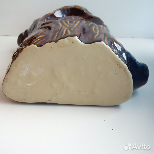 Ваза кашпо Сова керамика СССР