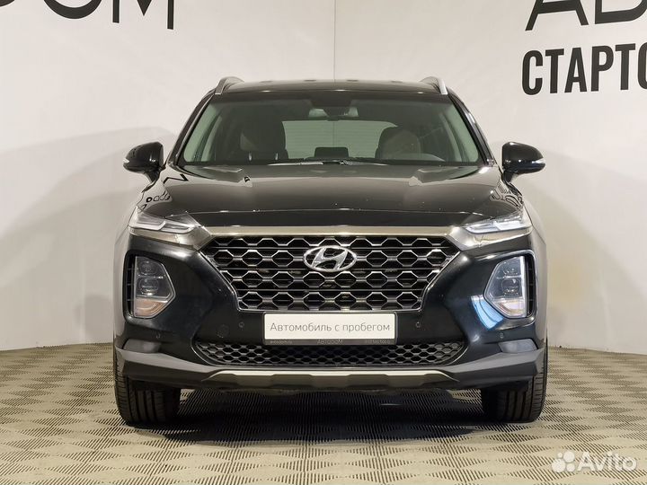 Hyundai Santa Fe 2.4 AT, 2019, 77 342 км