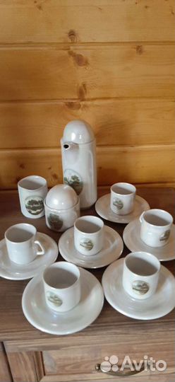 Сервиз кофейный Бугульминский фарфоровый з-д Перла