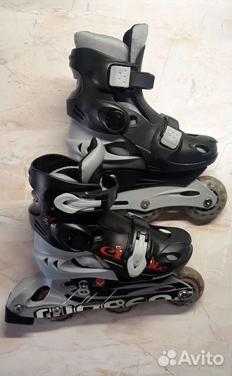 Роликовые коньки детские раздвижные
