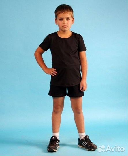 Ш 4.03 Шорты детск.черный (92-52-50 / 3 года)