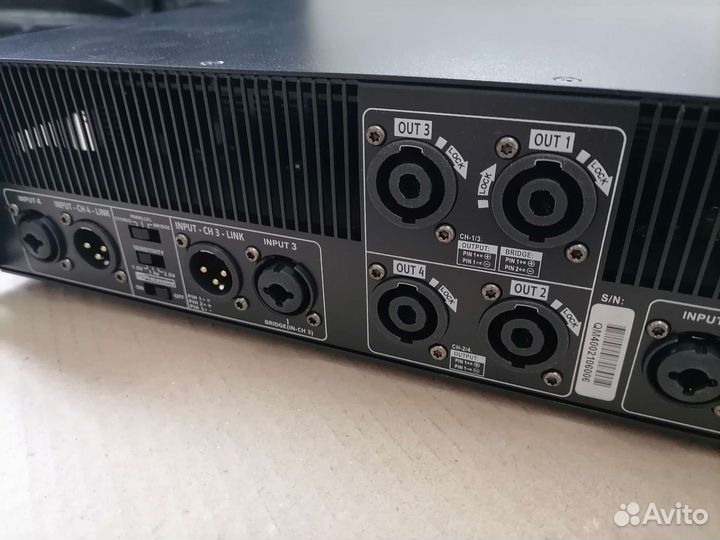 Новый четырех канальный усилитель NAG QM 400