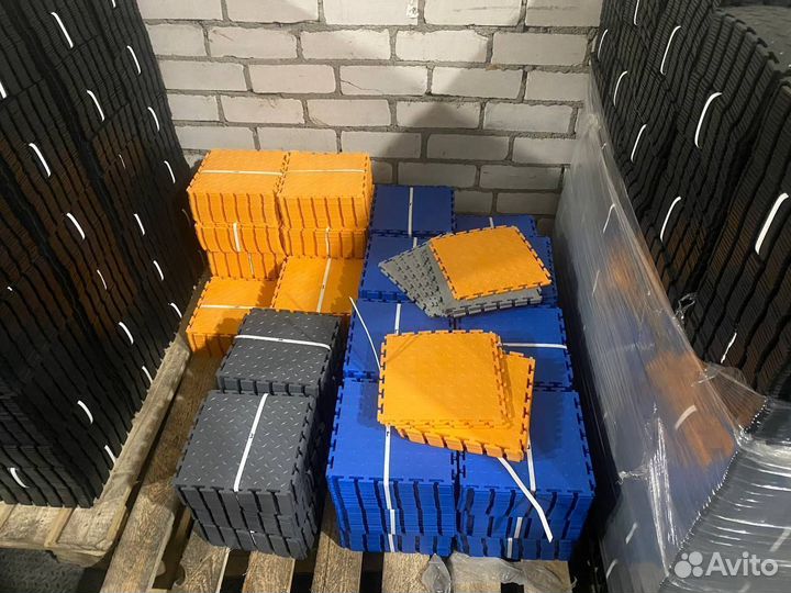 Пвх плитка для склада