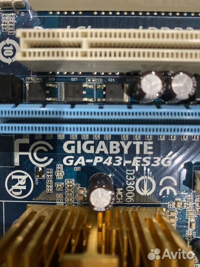 Материнская плата gigabyte GA-P43-ES3C