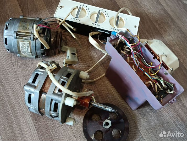 Двигатели от стир машины Сибирь с блоком управлен