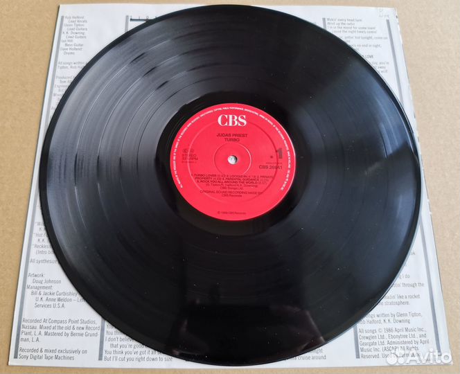Виниловая пластинка Judas Priest – Turbo (1986) LP