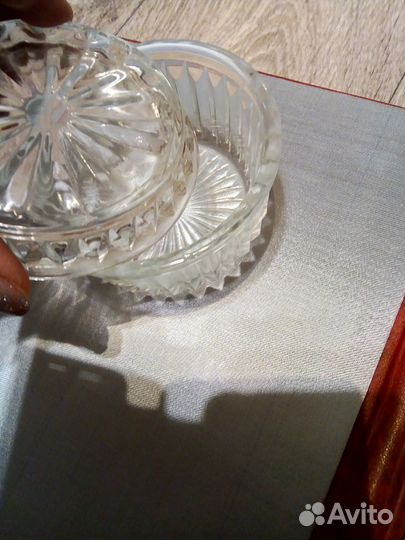 Шкатулка стекло СССР