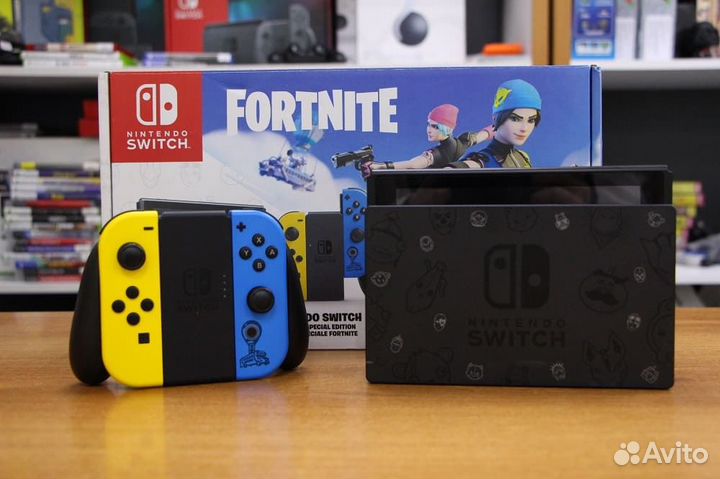 Nintendo Switch Fortnite Обновленная версия бу