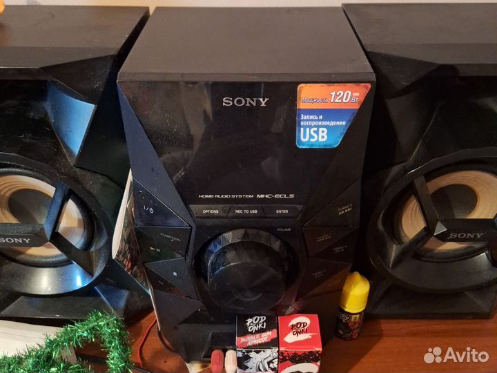 Музыкальный центр sony бу