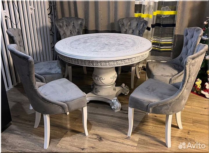 Круглый стол раздвижной