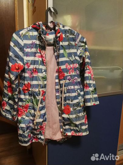 Плащ, парка acoola девочка 122см