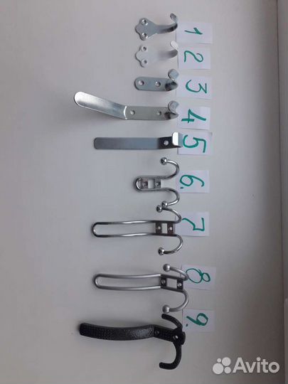 Крючки мебельные.Новые. Ассортимент