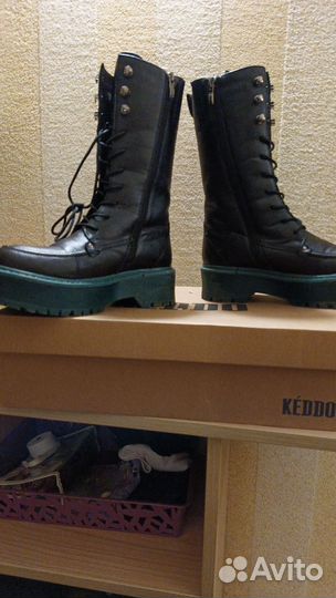 Сапоги для девочки, подростка, 38 размер