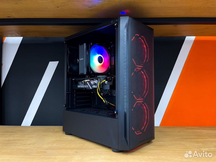 Игровой пк intel core i3 12100/ gtx 1660 super