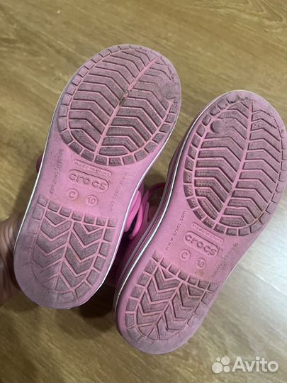 Босоножки санлалии crocs