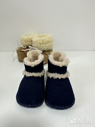 Пинетки ugg зимние для малыша 0-4 мес