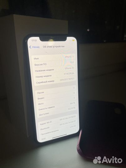 iPhone Xs, 64 ГБ