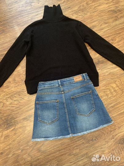 Юбка джинсовая