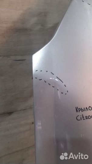 Крыло переднее правое Citroen C 4 2 С 2010 Года