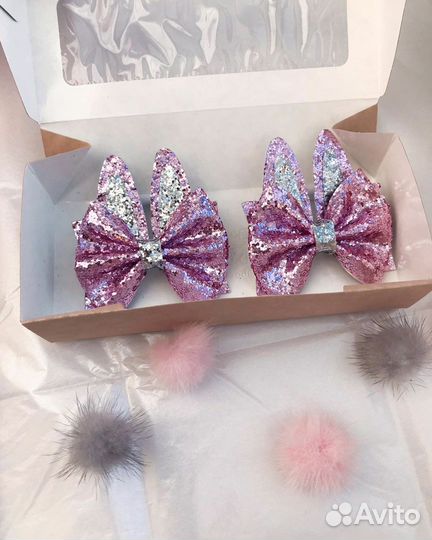 Бантики для волос