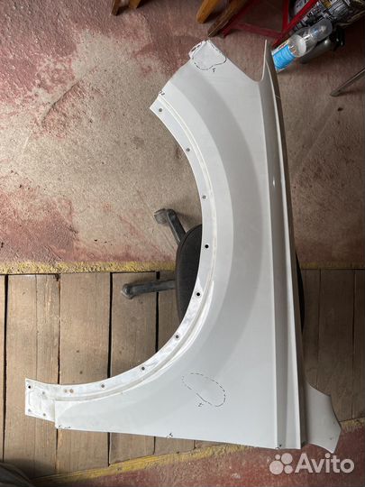 Крыле переднее левое Audi Q7 4m 2015-2019