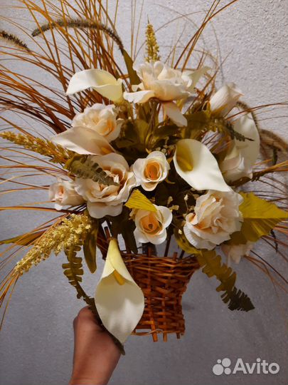 Декор,букет цветы