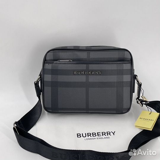 Новая мужская сумка Burberry через плечо