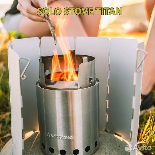 Пиролизная печь-щепочница Solo Stove (США)