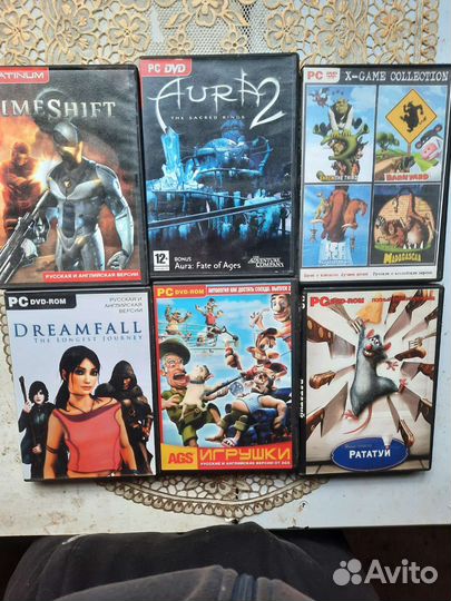 Мп-3 диски, компьютерные игры и программы