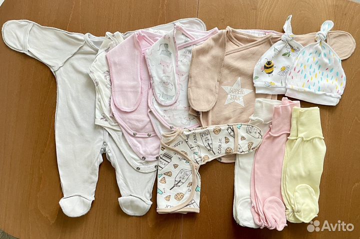 Вещи для девочки 56 62 68