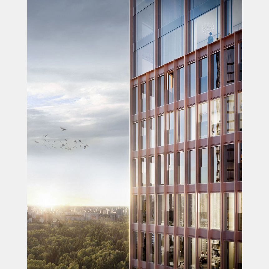 1-к. квартира, 40 м², 4/49 эт.