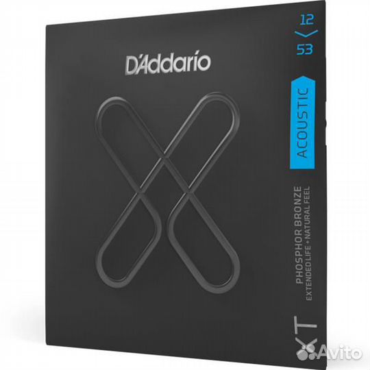Струны для акустической гитары D'Addario xtapb1253