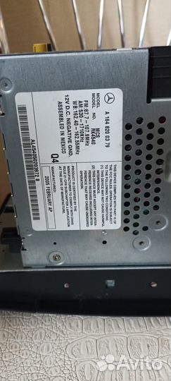 Магнитола для Mercedes-benz w164