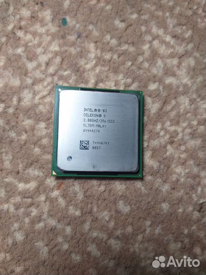 Процессор Intel Celeron D 256 533 2.80 Ghz