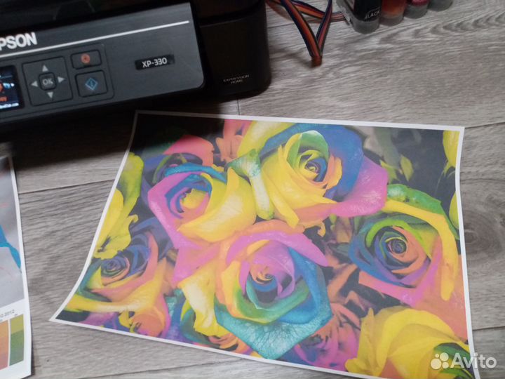 Струйный мфу epson XP-330 c WI-FI и снпч