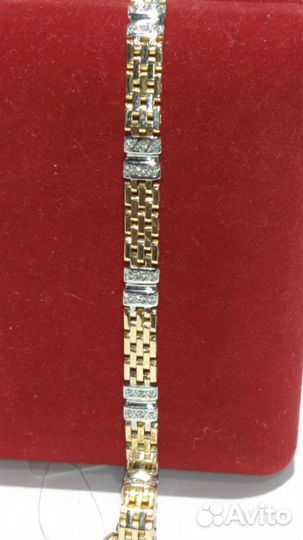 Золотой браслет 19 размер