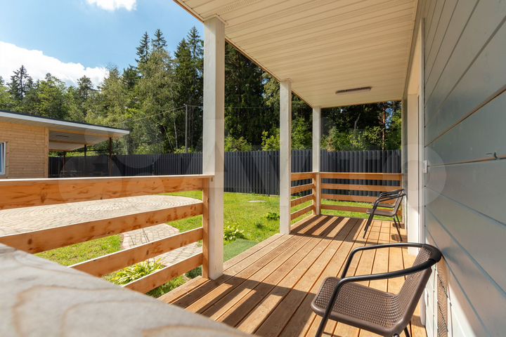 Коттедж 120 м² на участке 8 сот.