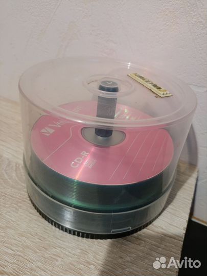 Болванка чистый диск сd DVD- RW 10шт
