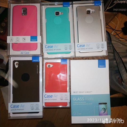 Чехлы и стекло для смартфона