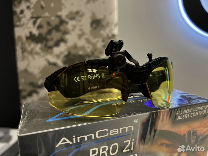 Очки с камерой AimCam Pro2i Black/Camo