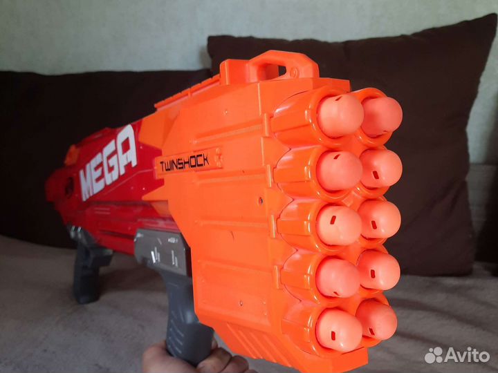 Nerf mega twinshock