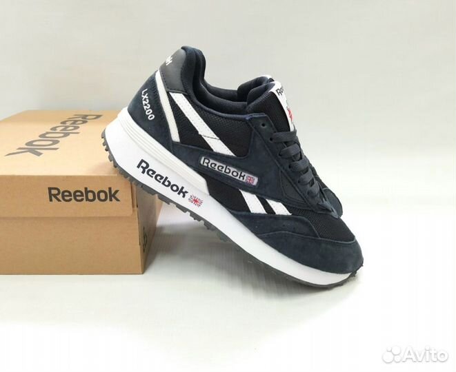 Кроссовки Reebok LX2200 лето артикул 3180 синий