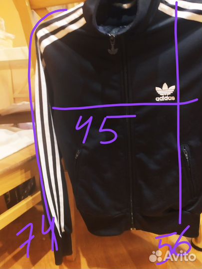 Олимпийка спортивная adidas р.42