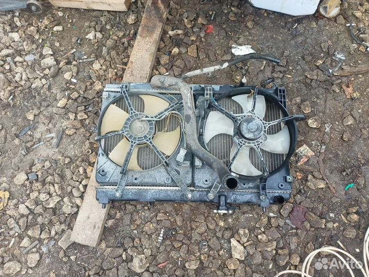 Вентилятор охлаждения радиатора honda city fit